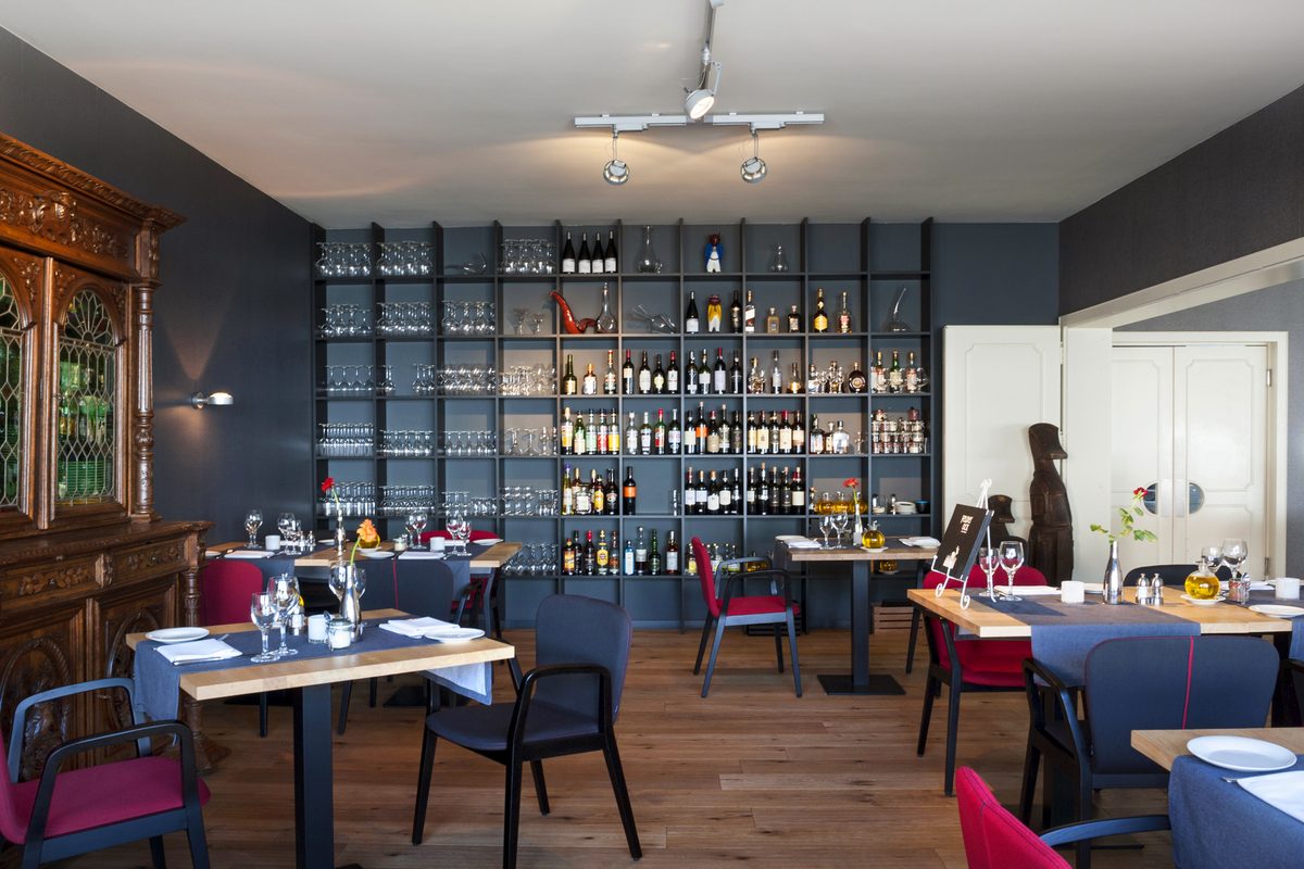 Ristorante Felderbock – Parete dei vini